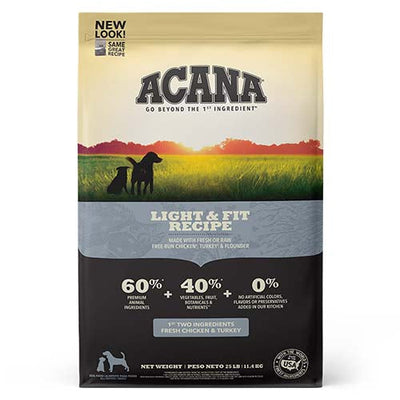 ACANA DOG LIGHT & FIT 25 LBS