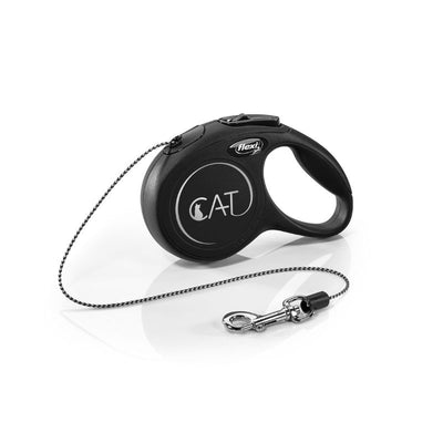 FLEXI CORREA RETRACTIL NEW CLASSIC CAT CORD 3M BLACK