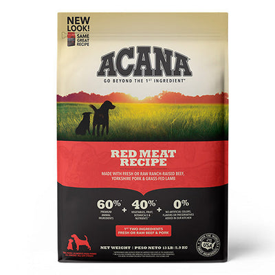 ACANA DOG HERITAGE RED MEATS 13 LBS