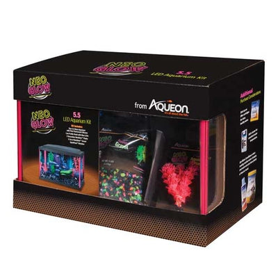 AQUEON AQUARIUM KIT LED NEOGLOW PINK 5.5 GAL 100117816