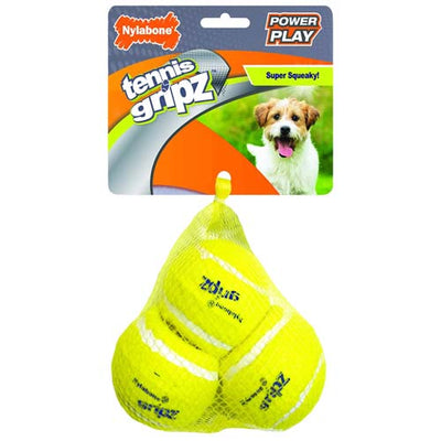 NYLA ULTRA PLAY TENNIS GRIPZ BALL SMALL 3PK