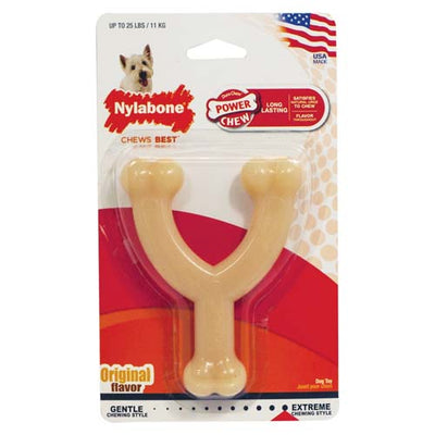 NYLABONE DURA CHEW WISHBN ORIGINAL BL