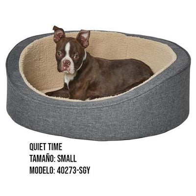 MIDWEST CAMA QUIET TIME  SMALL DELUXE HUDSON BED GRAY