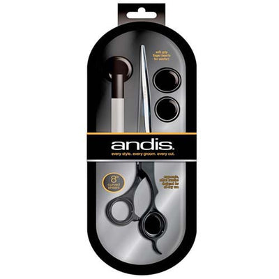 Andis 8.0 Tijera Curva Con Mango Ergonomico