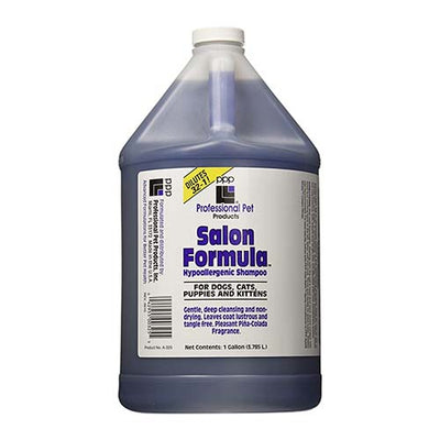 PROFESIONAL PET PRODUCTS SALON FORMULA SHAMPOO 1 GALON