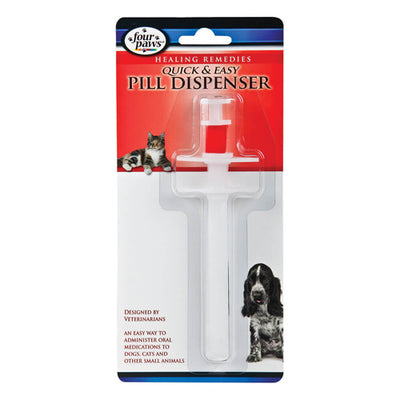 FOUR PAWS DOGS QUICK EASY PILL DISPENSER. DISPENSADOR DE PASTILLAS.