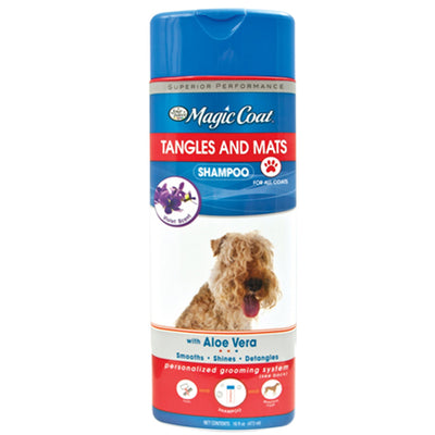 FOUR PAWS SHAMPOO TANGLES AND MATS WITH ALOE VERA