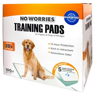 FOUR PAWS NO WORRIES TRAINING PADS 100 Unid. 22X22