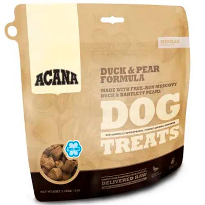 ACANA DOG TREATS DUCK & PEAR DOG 3.25 OZ