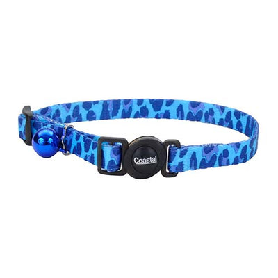 Coastal Collar Adjustable  Blue Leopard 12 06701Leb12