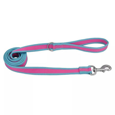 Coastal Leash Fuschia With Teal 6 12926Fwt06