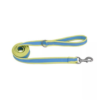 Coastal Leash Aqua With Neon Yellow 6 12626Awn06