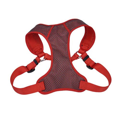 Coastal Harness Adjustable Grey With Red Xs  06384Gyr3Xs