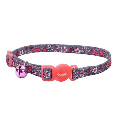 Coastal Safe Cat Fashion Adjustable Breakaway Collar 06701Pcg12
