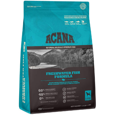 ACANA DOG HERITAGE FRESHWATER FISH 4.5 LBS / 2 KG