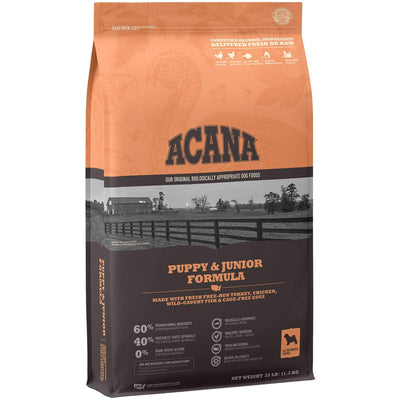 ACANA DOG HERITAGE PUPPY & JUNIOR 25 LBS / 11.3 KG