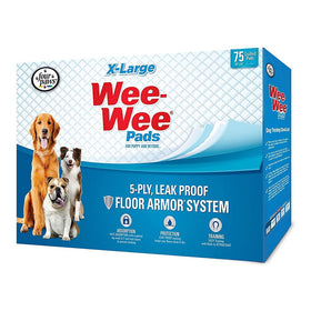 FOUR  PAWS WEE-WEE  PADS X-LARGE 75 Unid.