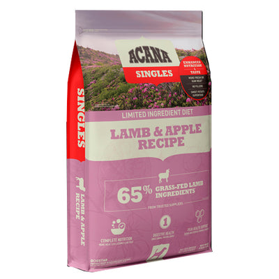 ACANA DOG SINGLE LAMB & APPLE DOG 4.5 LBS / 2 KG