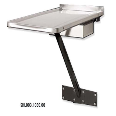 SHORLINE EXAM TABLE, WALL MOUNT, STATIONARY