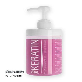 ARTERO ACONDICIONADOR KERATIN VITAL 22.5 OZ-650 ML