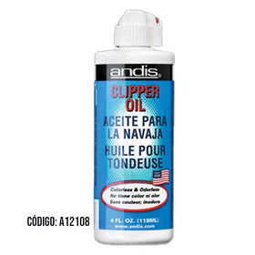 ANDIS ACEITE PARA LA NAVAJA 118 ML (4 OZ)
