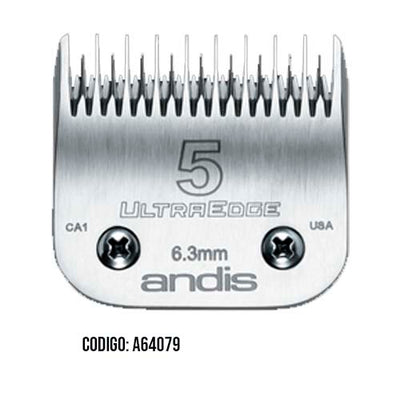 ANDIS AG #5 CUCHILLA ULTRA EDGE 6.3MM