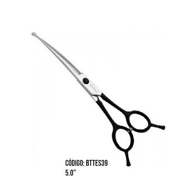 TIJERA GEIB GATOR BLACK TRIM N CUT 5.0 CURVED BALL-TIP