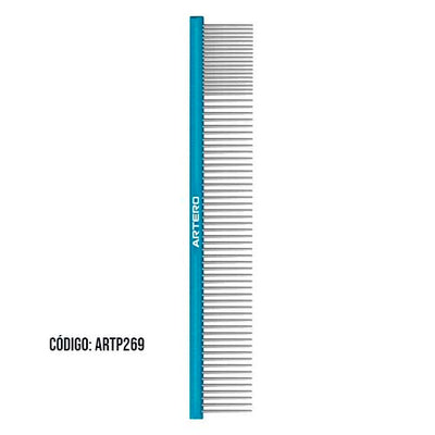 ARTERO PEINE GIGANTE AZUL 49 PUAS ANCHAS Y 18 ESTRECHAS TURQUESA