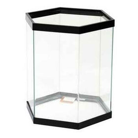 AQUEON AQUARIUM BLACK HEX 20 GAL
