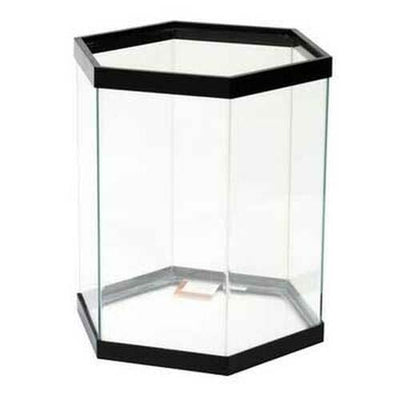 AQUEON AQUARIUM BLACK HEX 20 GAL