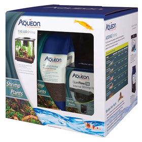 AQUEON AQUARIUM KIT LED SHRIMP 7.5 GALONES