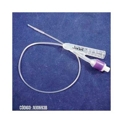 JORVET CATETER FOLEY DE SILICON 8FR 3C.C.