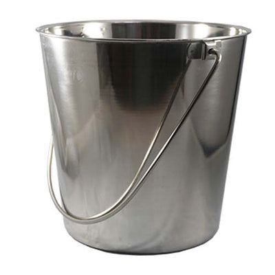 JORVET CUBO DE ACERO INOXIDABLE  CON ASA