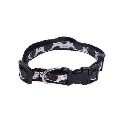ORIENT PET COLLAR MED AJUSTABLE ESTAMPADO CIRCULOS 15MM*40CM