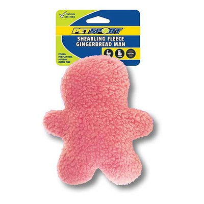 PetsPort Shearling Fleece Gingerbread Man 10 20675