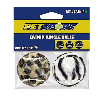 PetsPort Catnip Jungle Balls 1.5 2Pk 70122