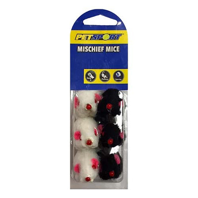 PetsPort Mischief Mice 5 6Pk 70135