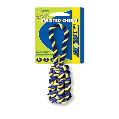 Petspor Twisted Chews-Mini Braided Cotton Rope Bumper 7