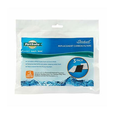 PETSAFE FTN REPL FILTERS #1  3 PAK CAT ROHS