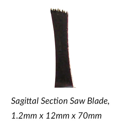 JORVET SAGITTAL BLADE 1.2 X 12 X 70MM DISCO CORTANTE J0866B